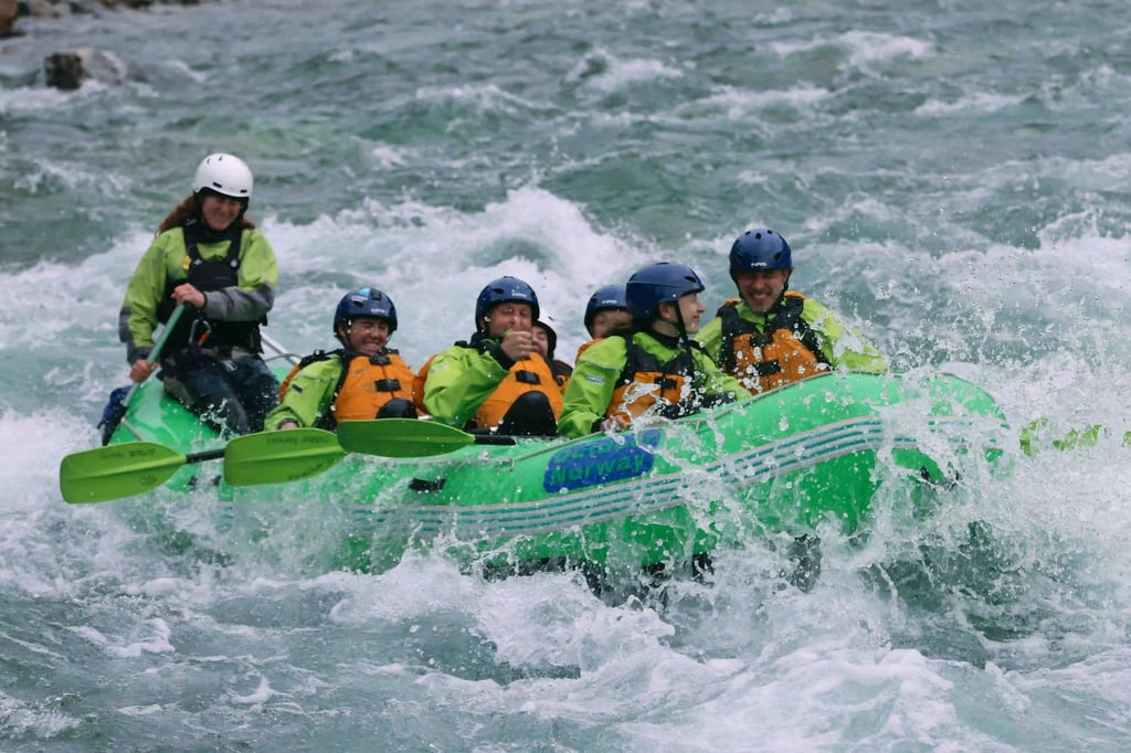  Rafting en aguas bravas desde voss