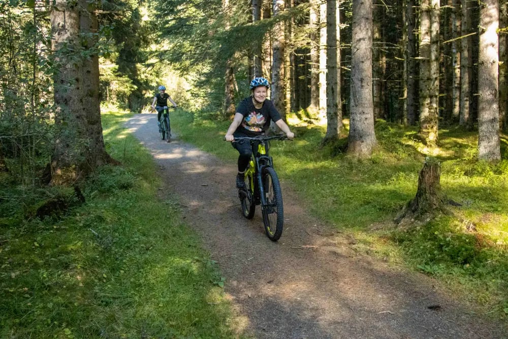 Excursão guiada E-MTB em Voss, Noruega - 2