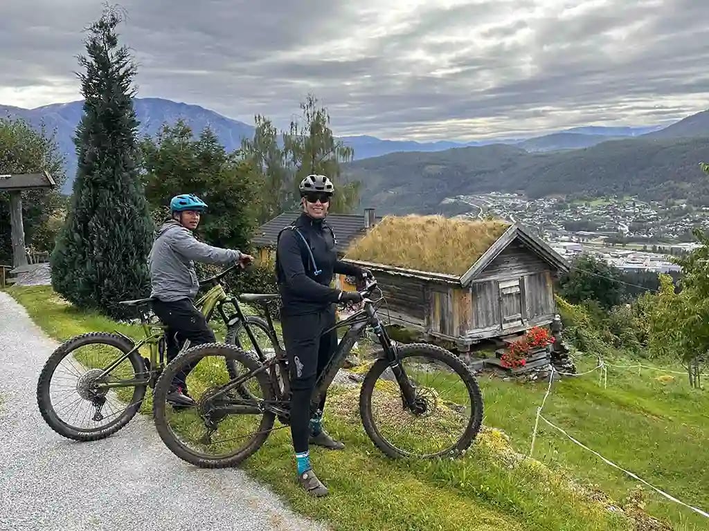 Randonnée en vtt en norway