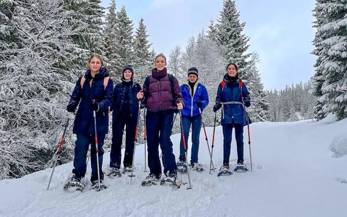Raquetes de neve em Voss com Outdoor Norway