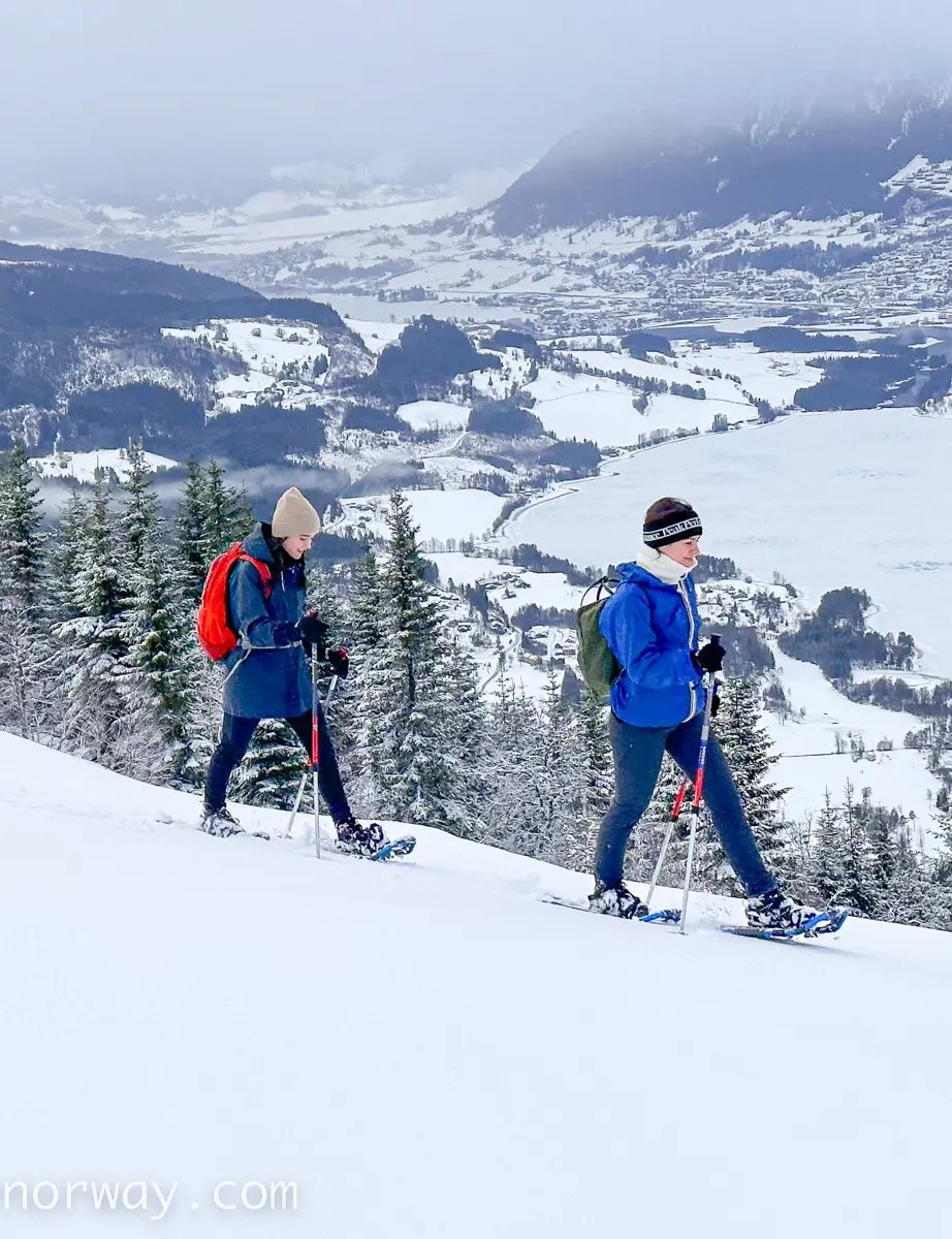 Raquetes de neve em Voss com Outdoor Norway