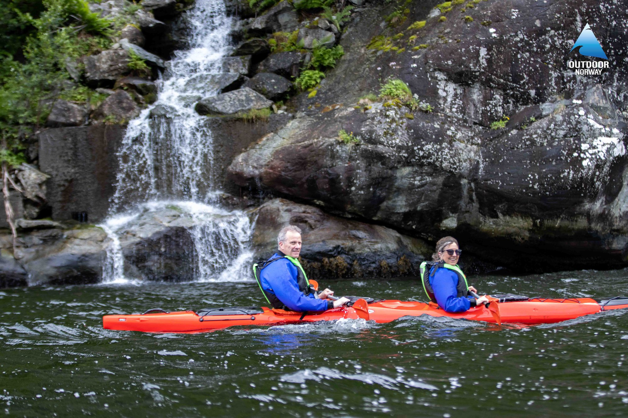 Kayak en Noruega
