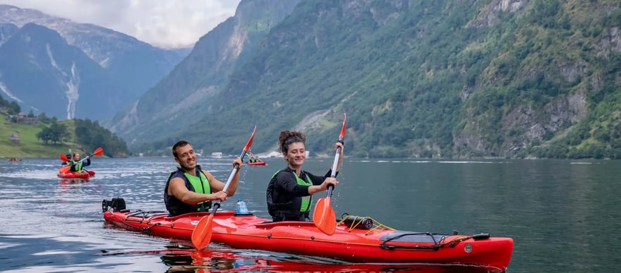 Nærøyfjord is the narrowest fjord in Europe