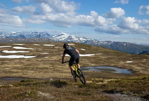 mtb in voss mountains norway