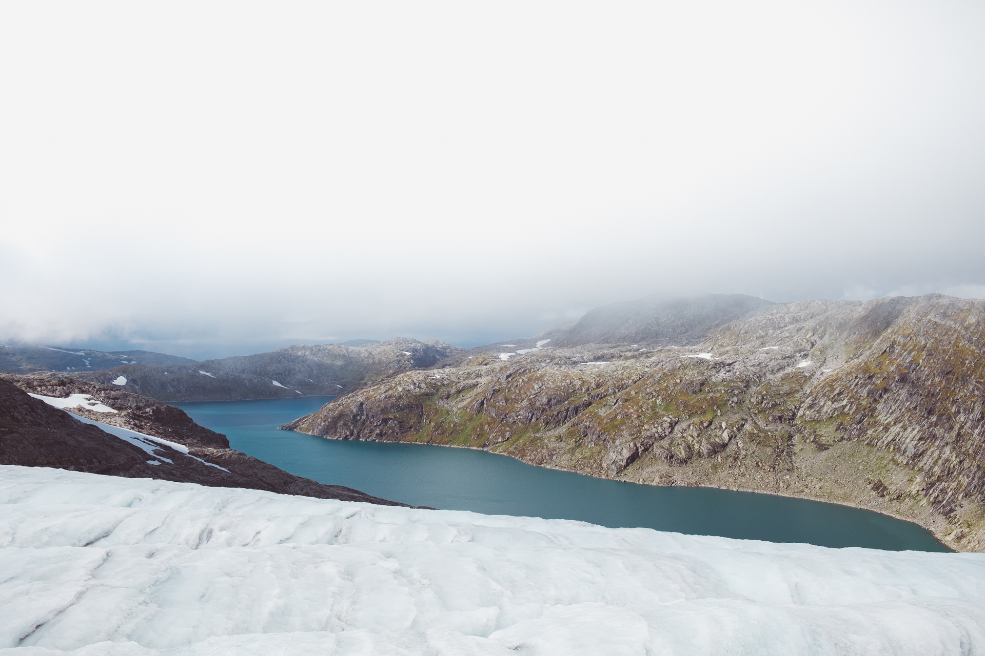 Folgefonna National Park, Norway, Fjords, Glacier
