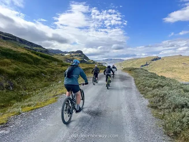 Mountain bike da montanha ao fjord