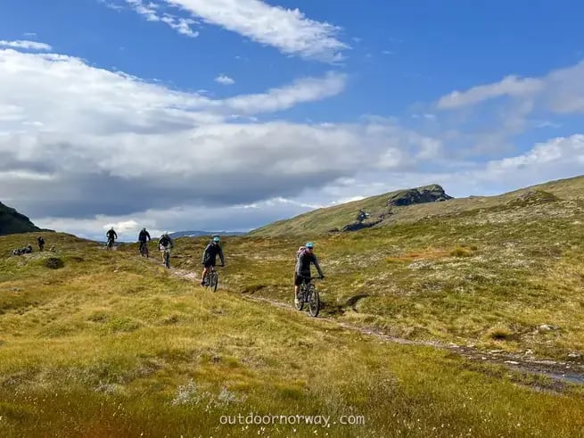 Mountain bike da montanha ao fjord