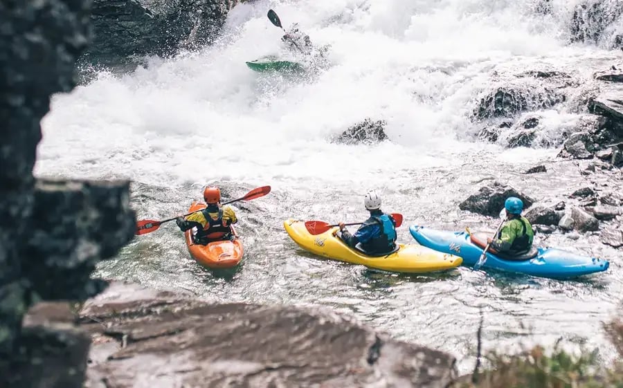 Cours D'initiation Au Kayak De Rivière