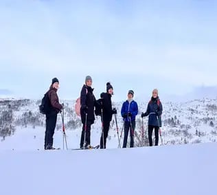 Excursión con raquetas de nieve