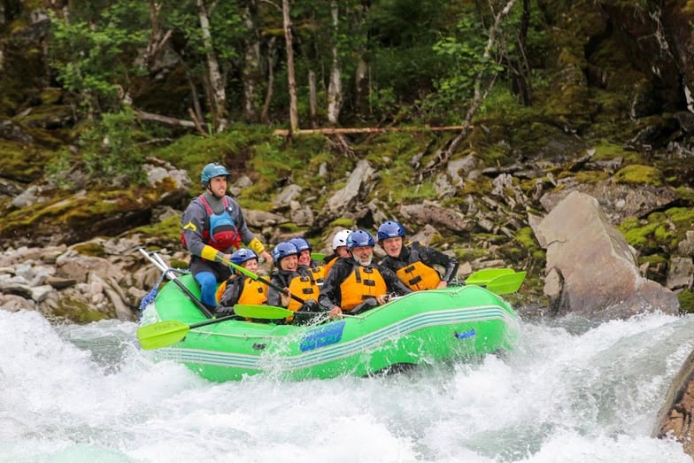 White Water Rafting in Voss Norway