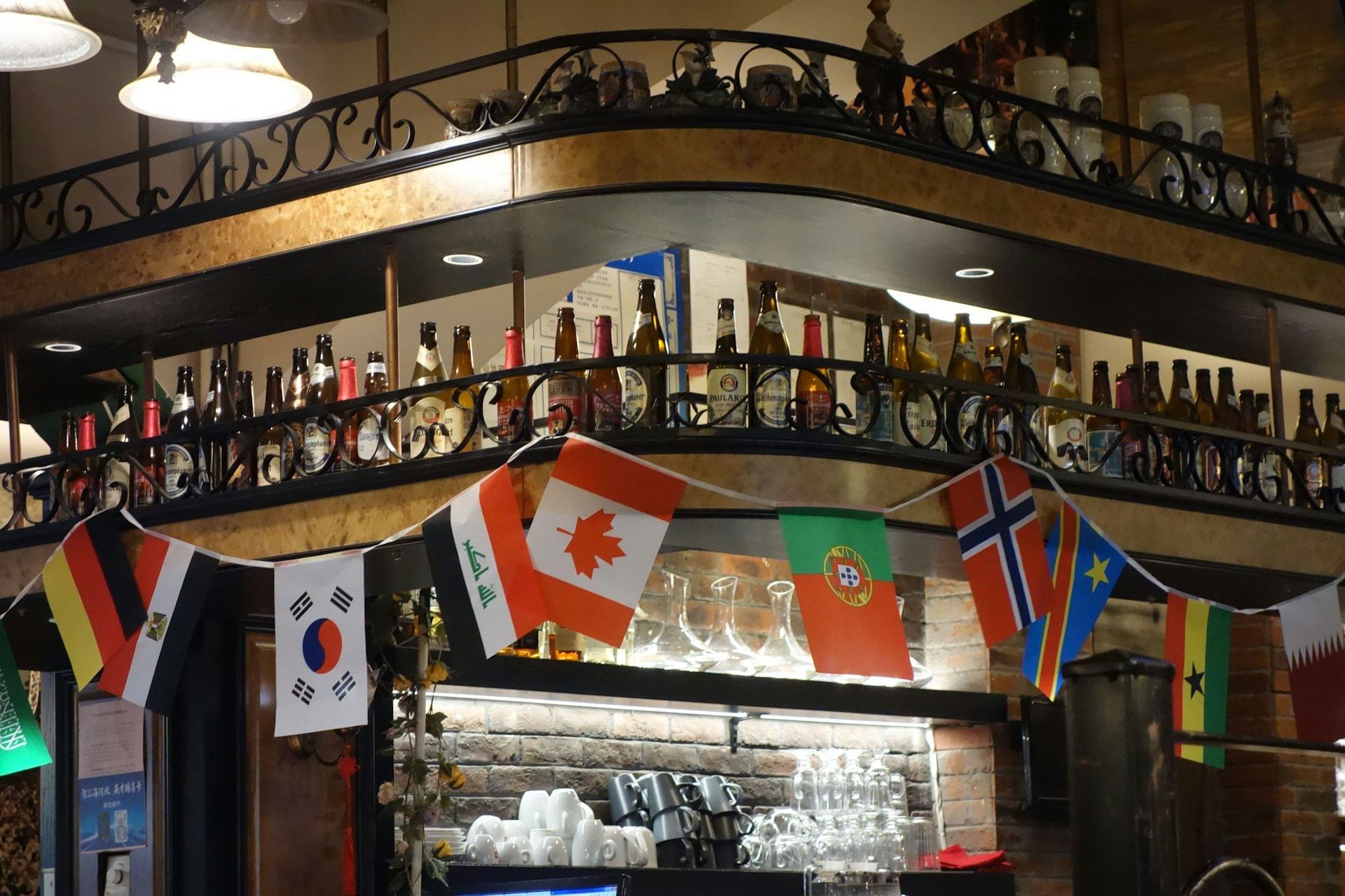 An expensive beer bar in Norway