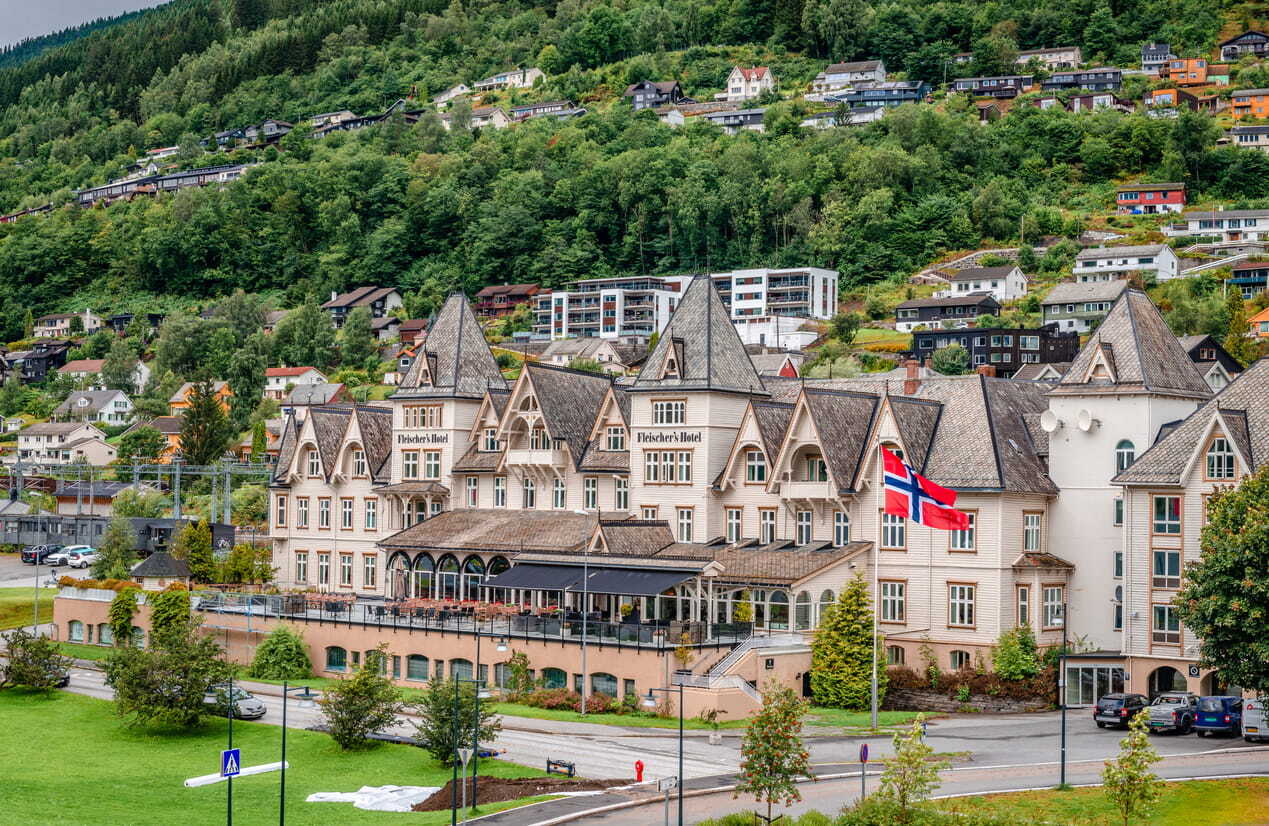 fleischer's hotel in Voss, Norway