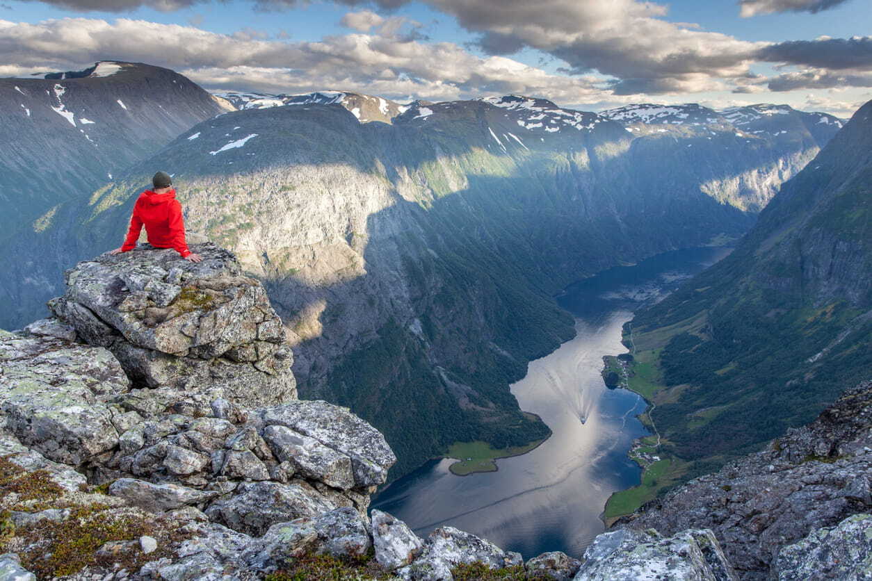 Norway fjords autumn