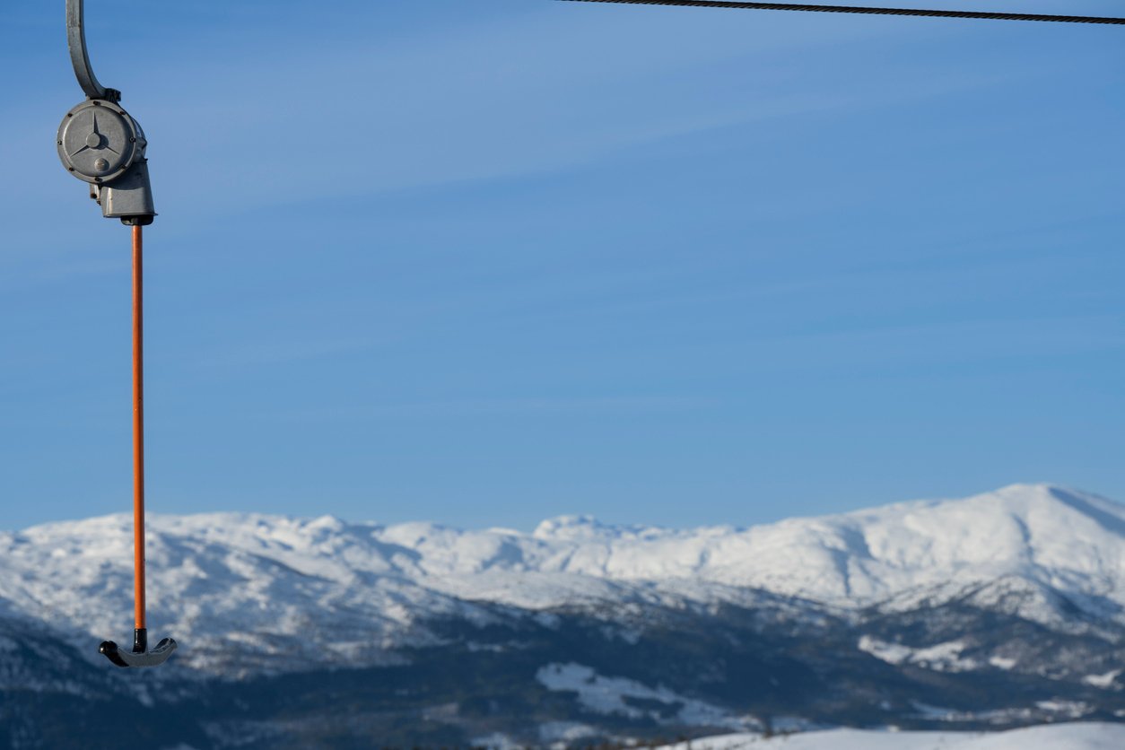 An image of the lift at Voss Resort in Norway