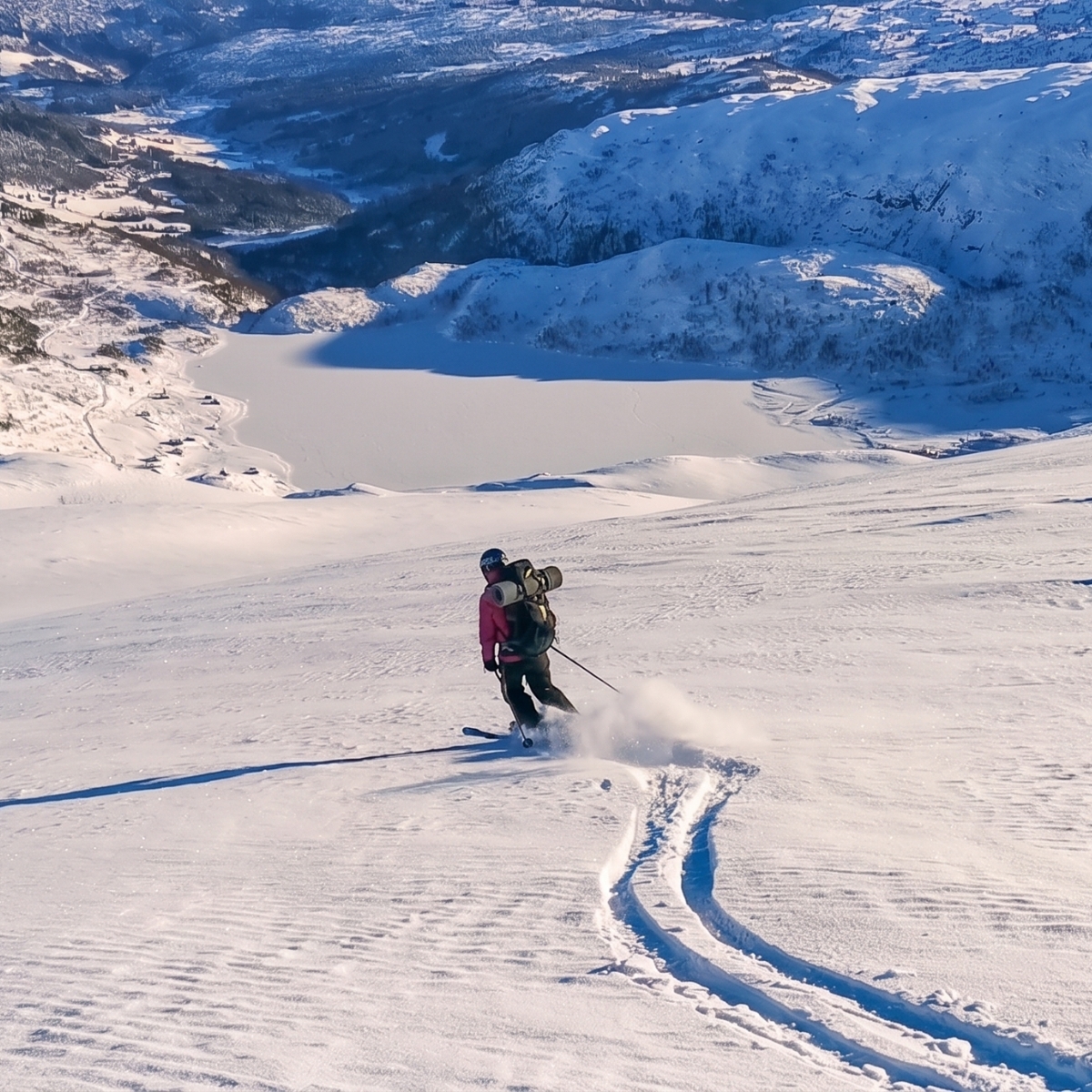 9 day Ski backcountry ski trip in norway - Solo
