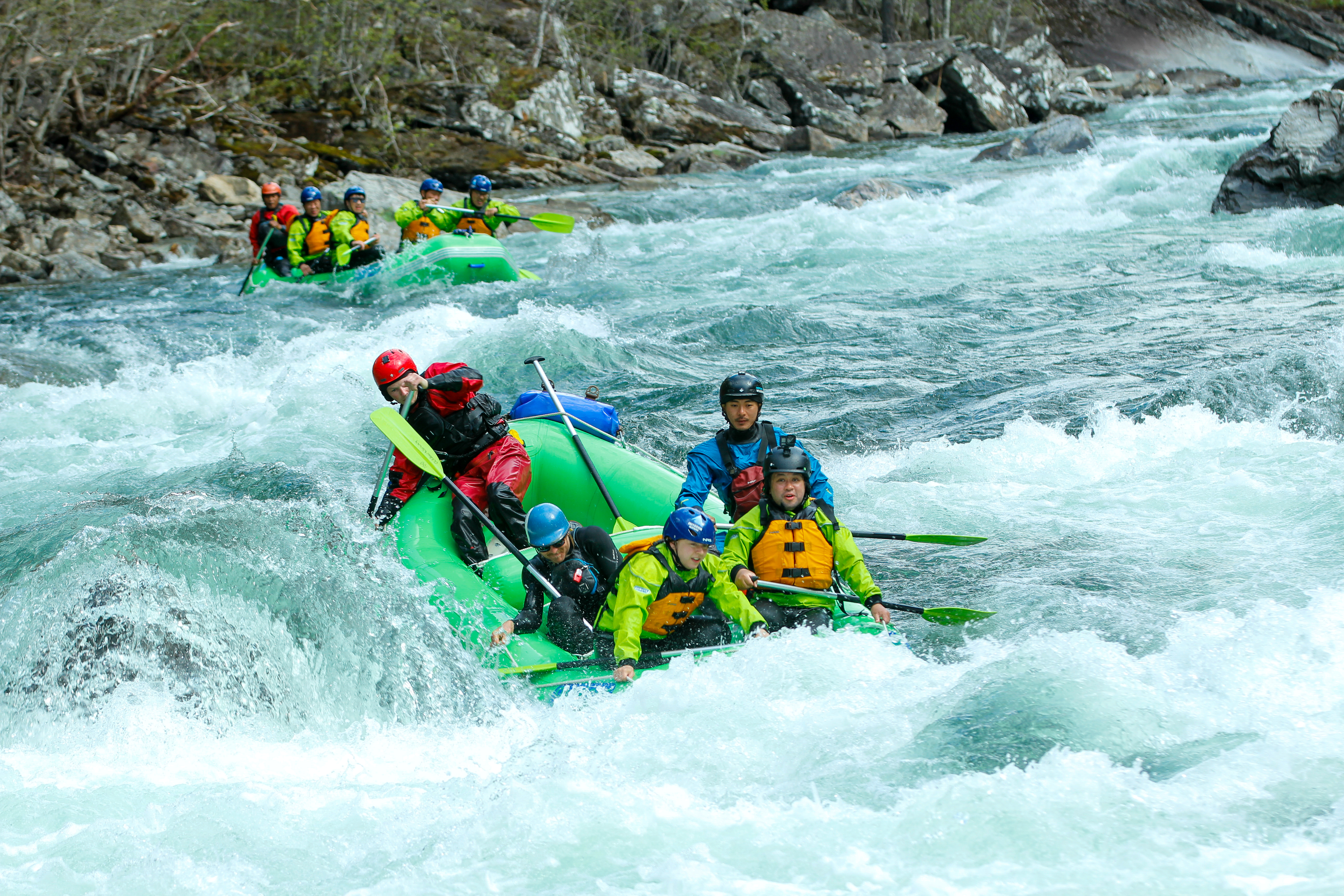 10 Best Locations for rafting for beginners.