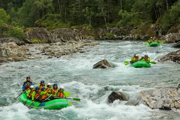 Rapids and trail blazing