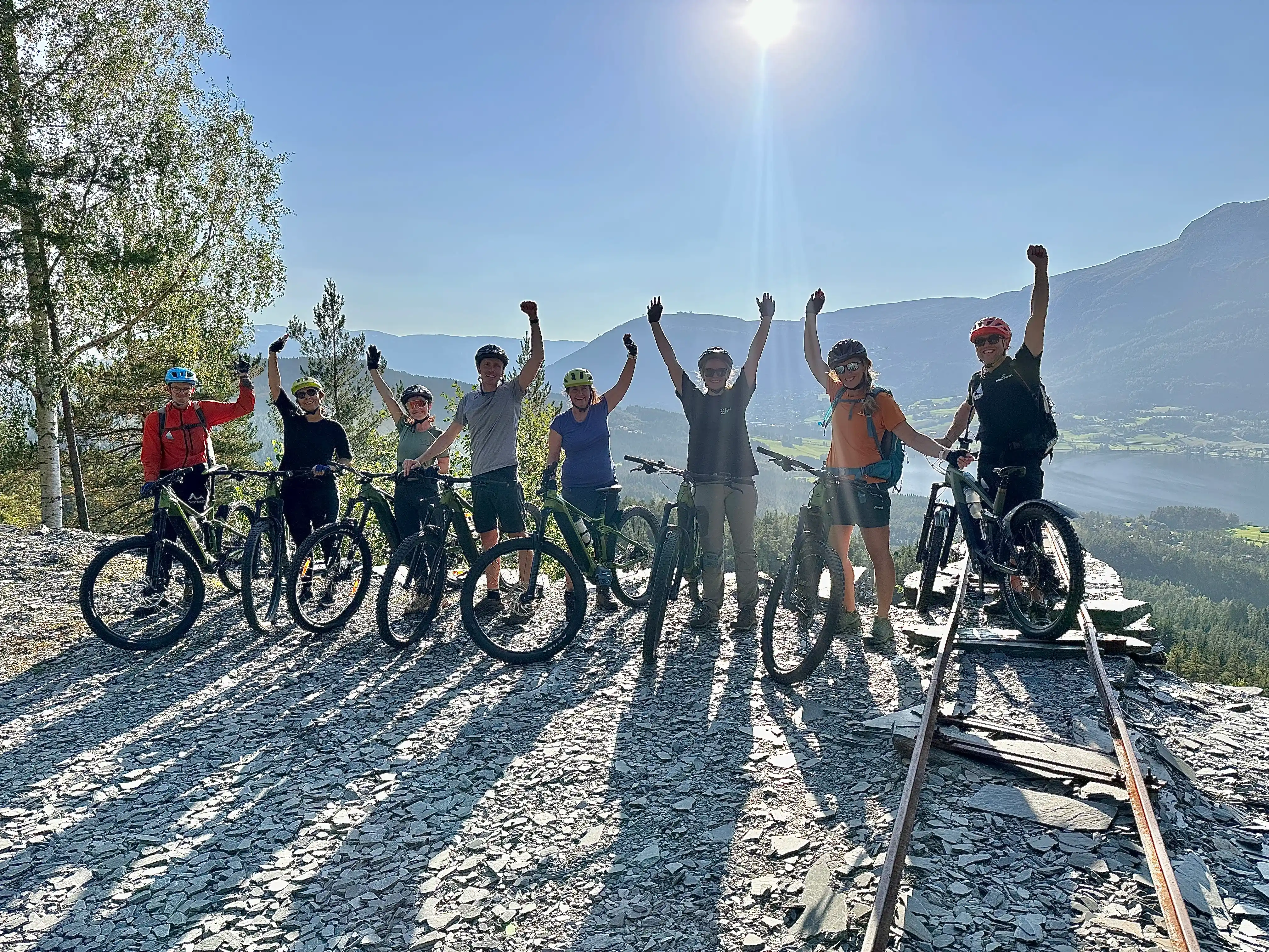 Circuit en VTT électrique à Voss
